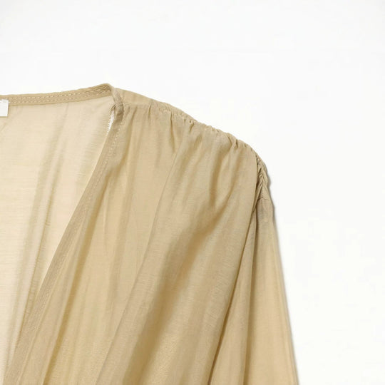 Damen Cape-Bolero mit Korsettbund und voluminösen Ballonärmeln Nord Taschen