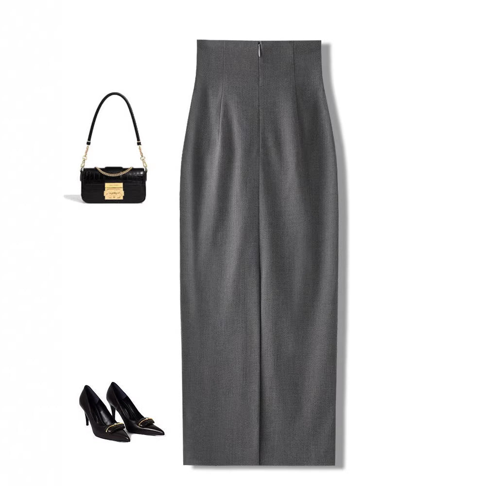 Damen Elegante Bleistiftrock Nord Taschen