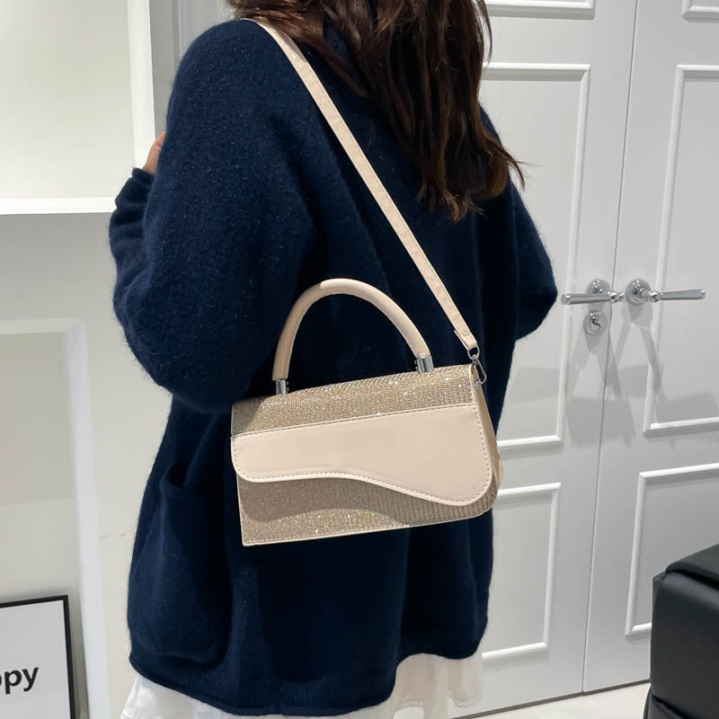 Damen elegante Clutch-Tasche mit funkelnden Akzenten Nord Taschen