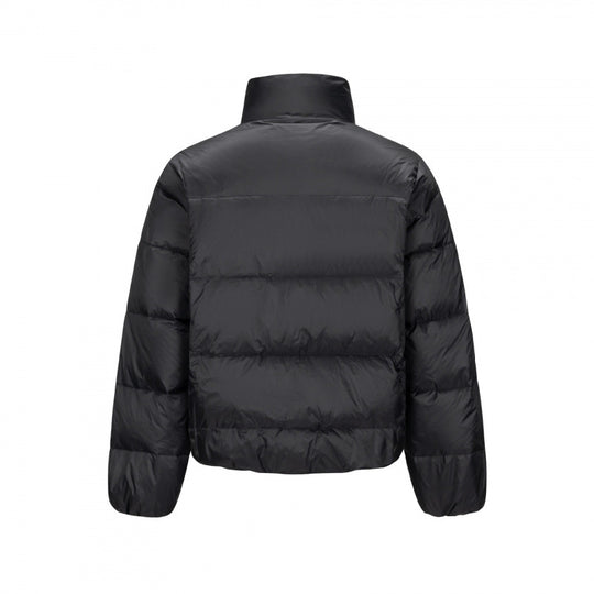 Herren Kurz geschnittene kompakt verstaubare Pufferjacke mit Stehkragen und verdeckter Brusttasche Nord Taschen