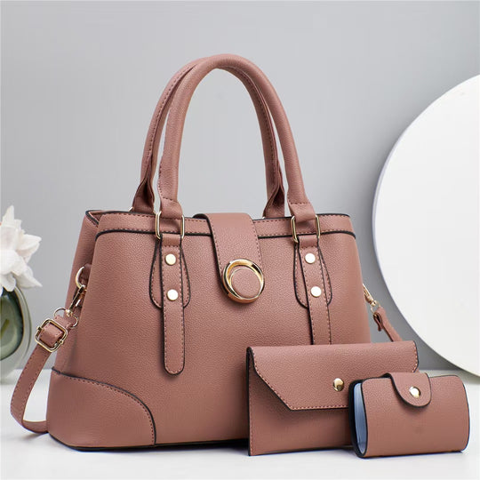Damen elegante Tragetasche mit abnehmbarem Mini-Portemonnaie von Nord Taschen