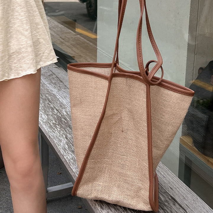 Damen Shopper-Tasche aus robustem Material mit praktischem Innenfächersystem Nord Taschen