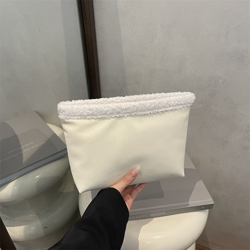 Damen Kosmetiktasche aus strukturiertem Kunstleder mit weichem Obermaterial Nord Taschen
