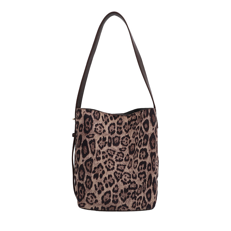 Damen Hobo-Tasche mit elegantem Leopardenmuster und praktischem Schultergurt Nord Taschen