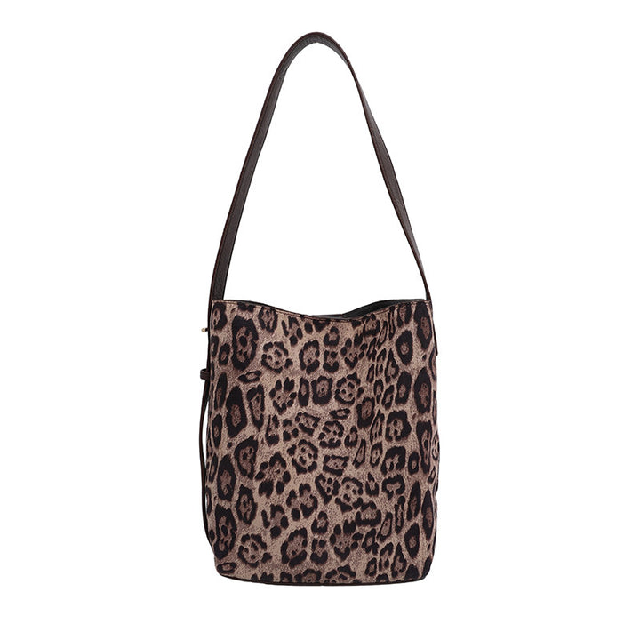 Damen Hobo-Tasche mit elegantem Leopardenmuster und praktischem Schultergurt Nord Taschen