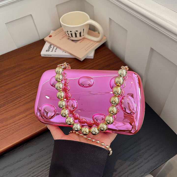 Damen modische Handtasche mit einzigartigem Kettenhenkel Nord Taschen