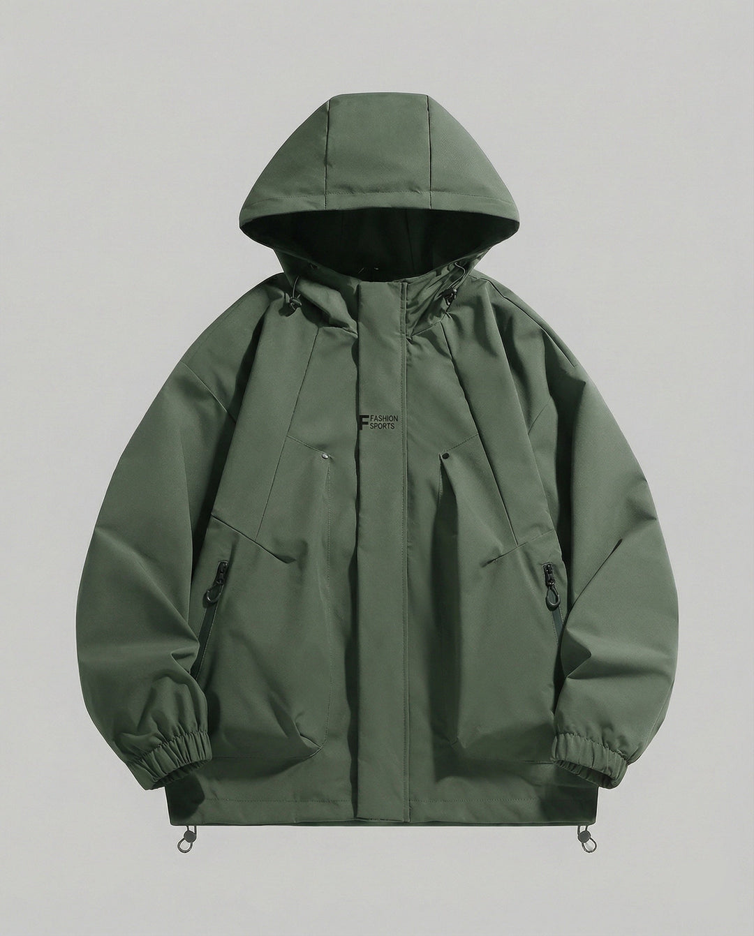 Multifunktionale Fleece Winterjacke