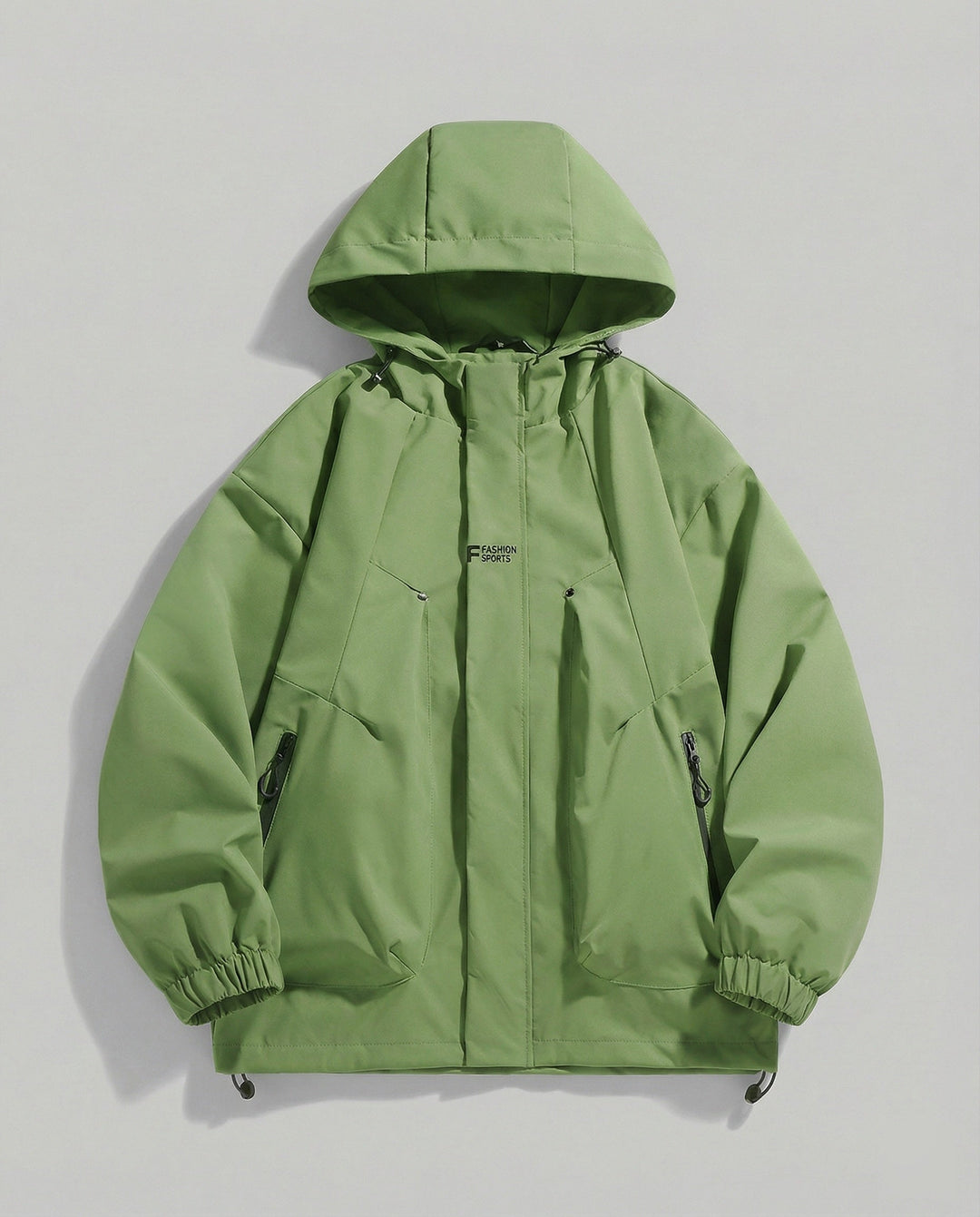 Multifunktionale Fleece Winterjacke