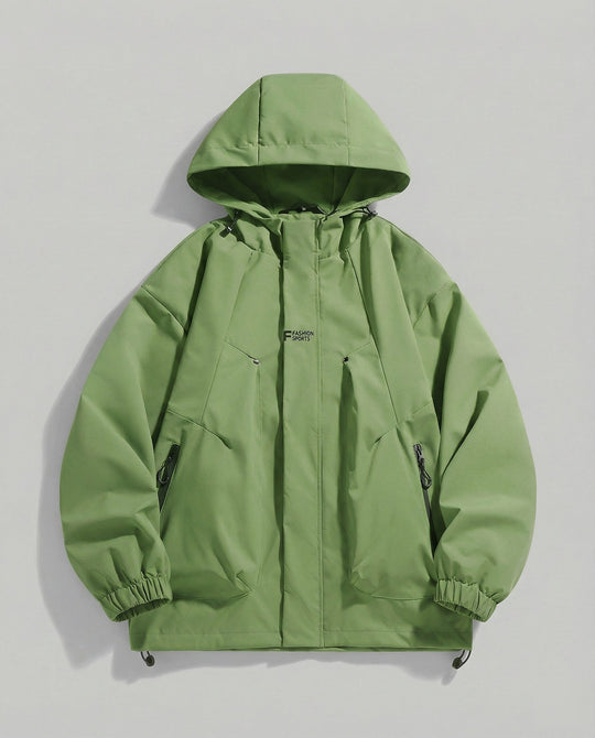 Multifunktionale Fleece Winterjacke