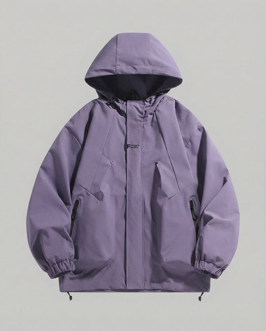 Multifunktionale Fleece Winterjacke