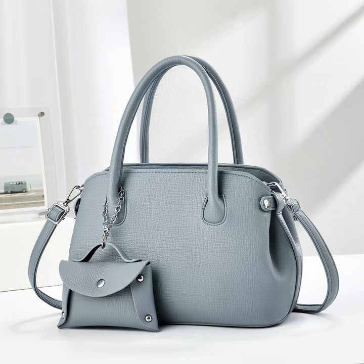 Damen elegante Handtasche mit abnehmbarem Mini-Portemonnaie Nord Taschen