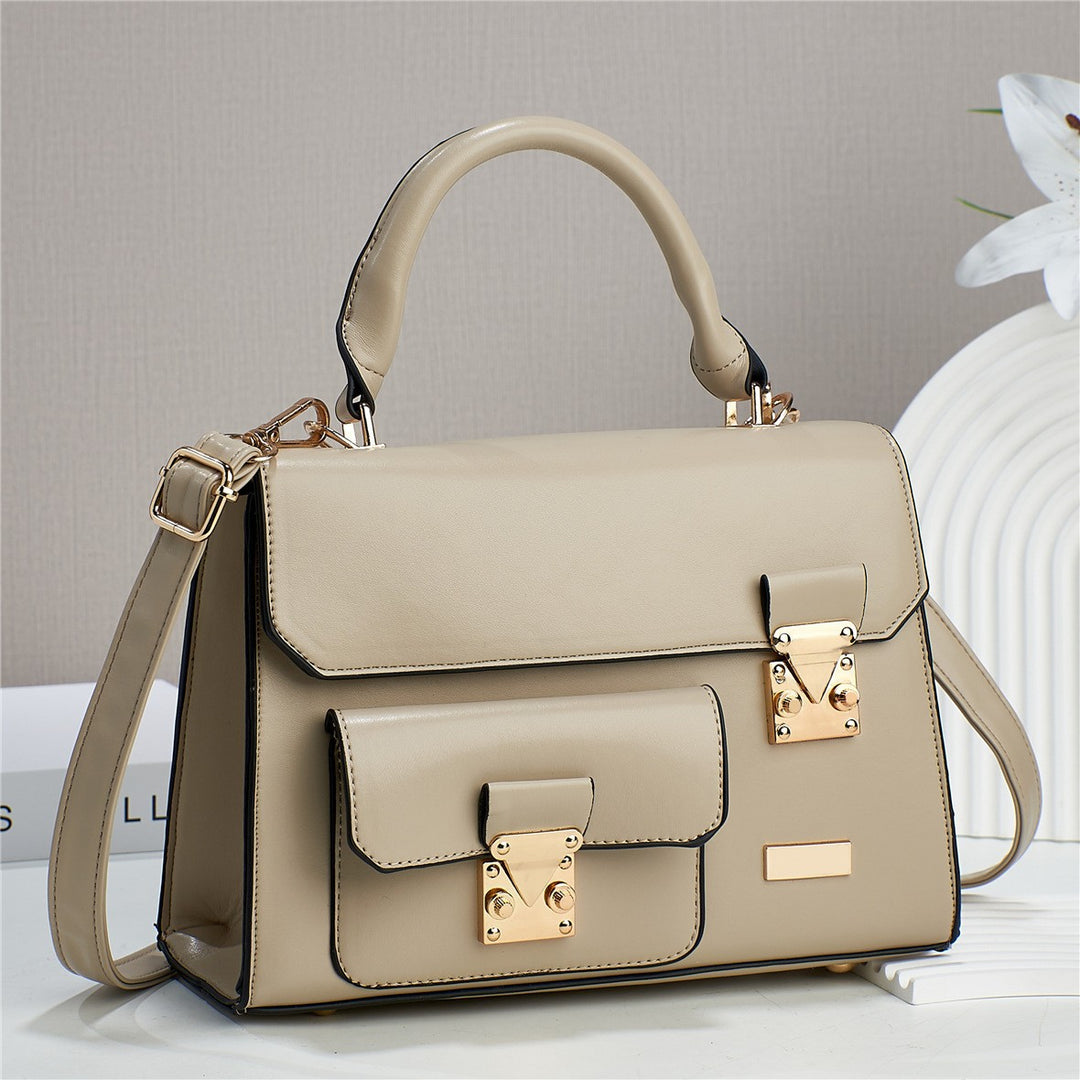 Damen elegante Handtasche mit multifunktionalem Tragegurt Nord Taschen