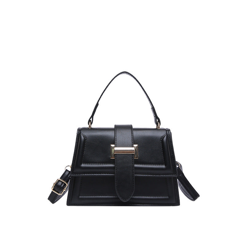 Damen elegante Handtasche mit praktischem Klappverschluss Nord Taschen
