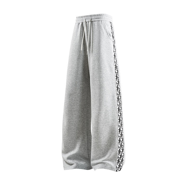 Damen Extraweite Lounge-Sweathose mit seitlichem Logoband und Komfortbund Nord Taschen
