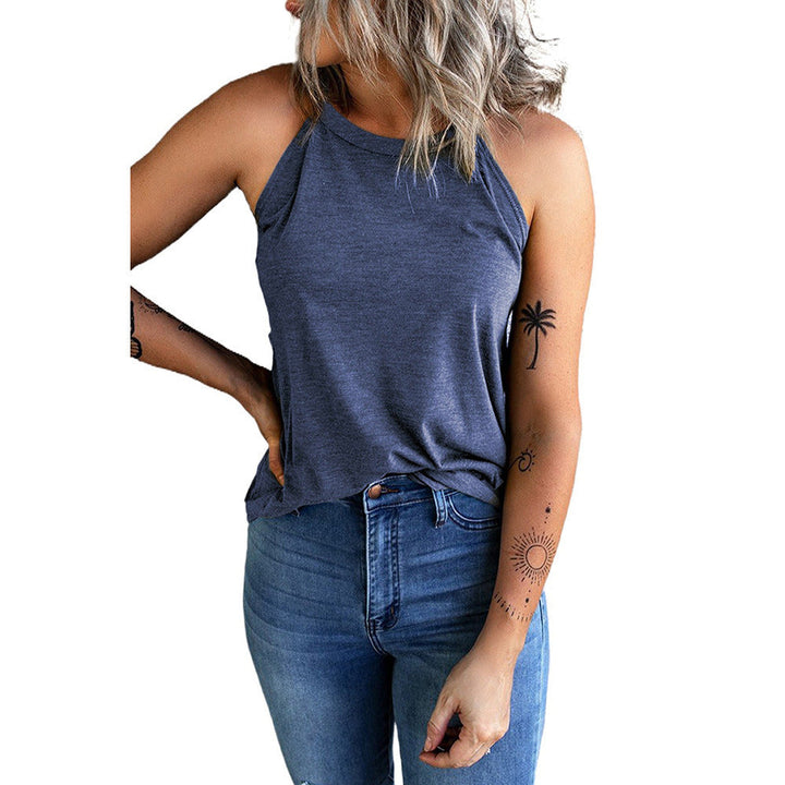 Damen Ärmeloses Sporttop mit lässigem Schnitt und feuchtigkeitsableitender Funktion
