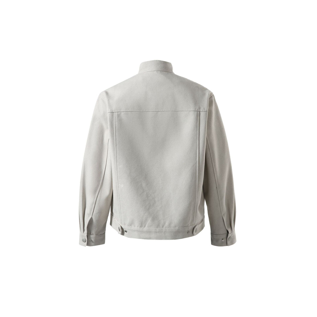Herren Kurzblouson mit Stehkragen und Reißverschlusstaschen Nord Taschen