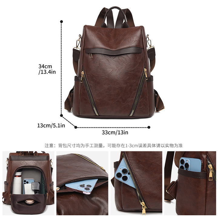 Damen Rucksack mit multifunktionalem Design und eleganten Reißverschlussdetails Nord Taschen