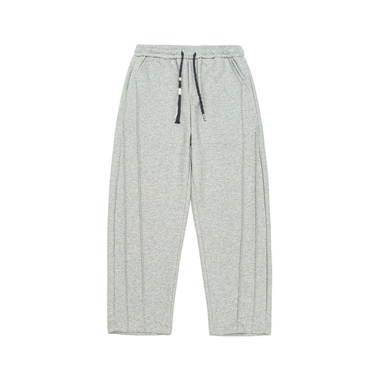 Damen Weite High‑Waist Jogginghose mit Ziernähten und Kordelzug Nord Taschen