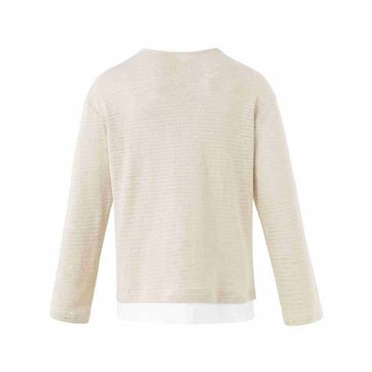 Herren Feinstrick-Pullover mit Rundhalsausschnitt und geradem Schnitt Nord Taschen