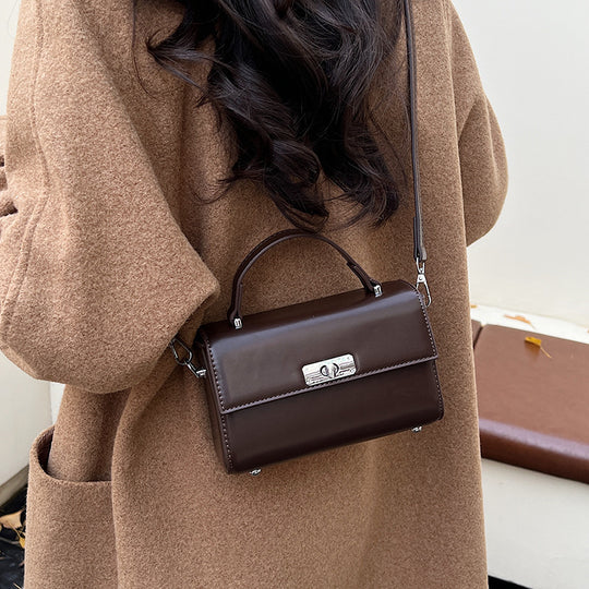 Damen elegante Handtasche mit strukturiertem Design und abnehmbarem Schulterriemen Nord Taschen