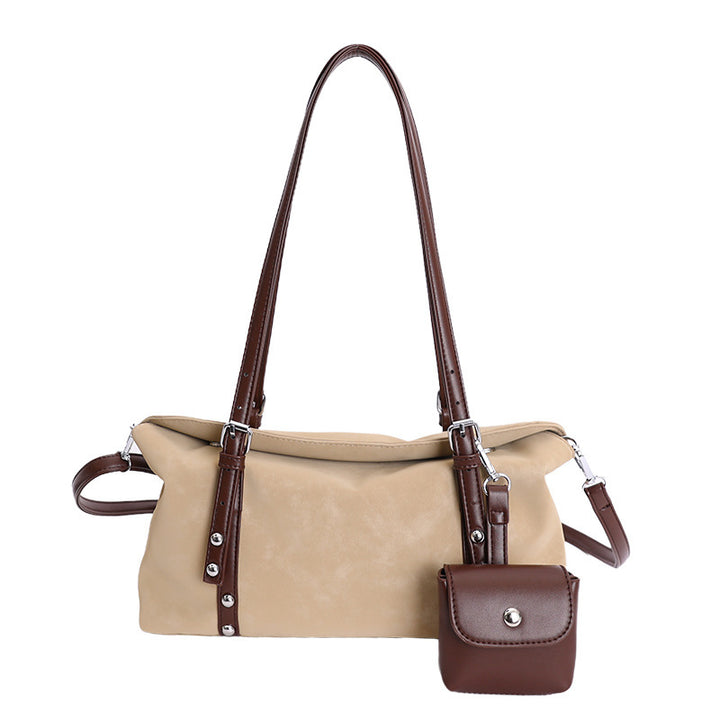 Damen praktische Schultertasche mit abnehmbarem Kosmetiktäschchen Nord Taschen