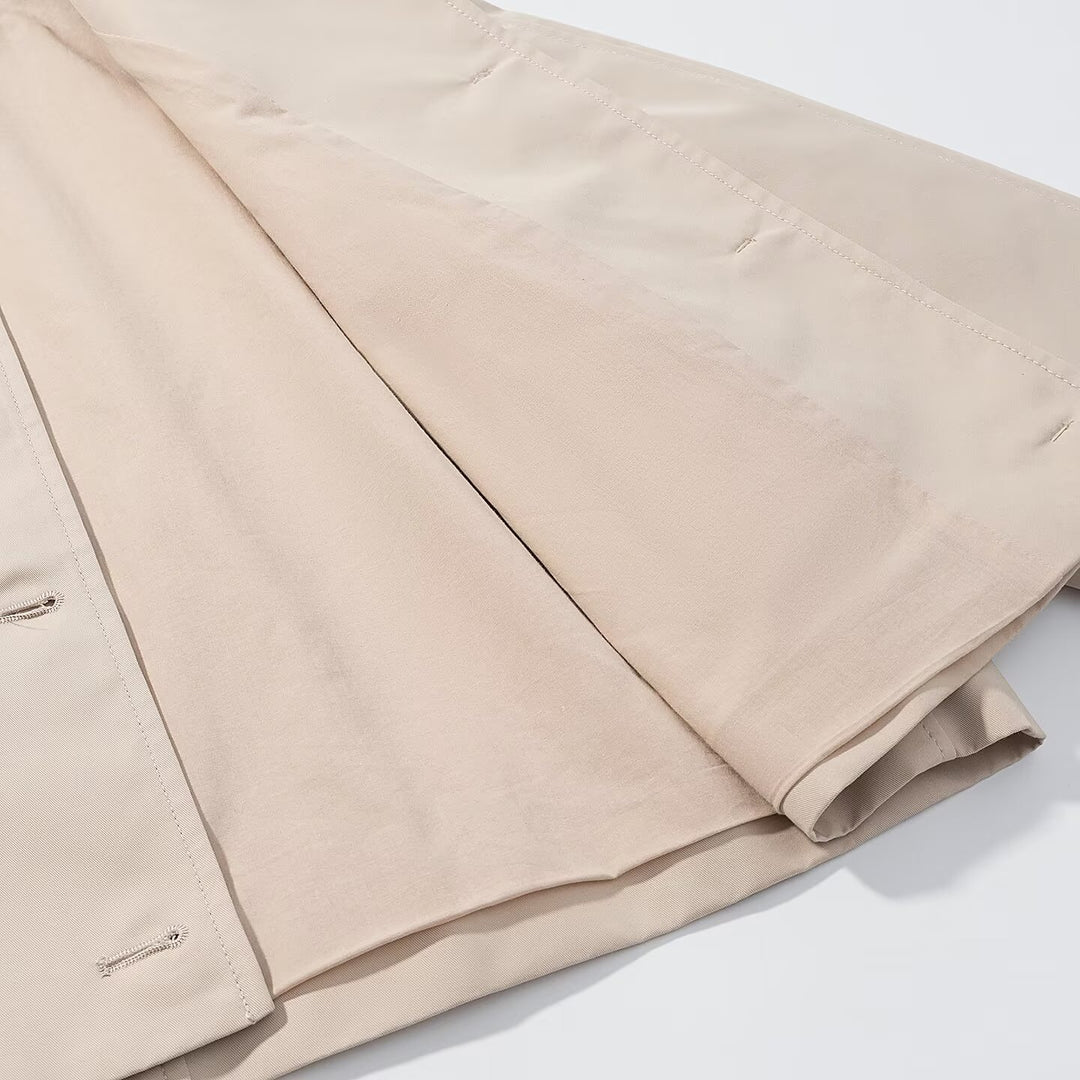 Damen Kurzjacke im Trenchstil mit kastiger Boxy‑Silhouette und Raglanärmeln Nord Taschen