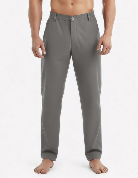 Herren Relaxed-Fit Loungehose in Chino‑Optik mit Komfortbund Nord Taschen
