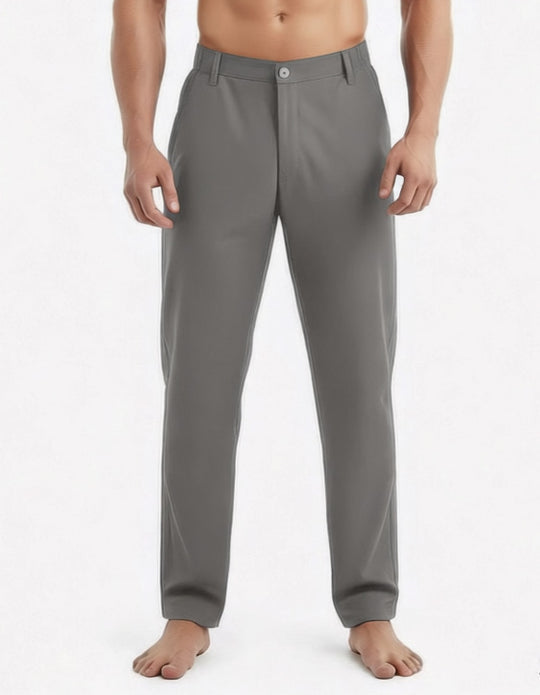 Herren Relaxed-Fit Loungehose in Chino‑Optik mit Komfortbund Nord Taschen