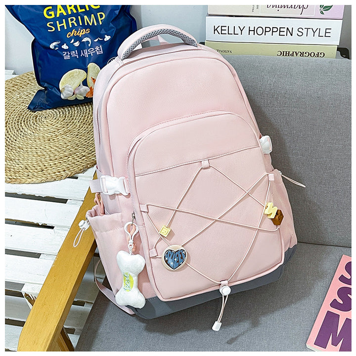 Damen Rucksack mit innovativem Kordelzug-Design und praktischem Organizer Nord Taschen