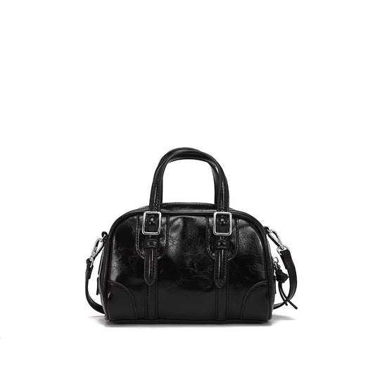 Damen Handtasche im eleganten City-Stil mit luxuriösem Hochglanzfinish Nord Taschen