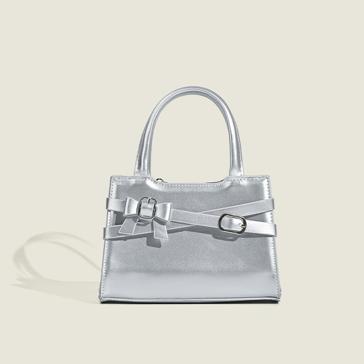 Damen Handtasche mit stilvollem Schleifenakzent Nord Taschen