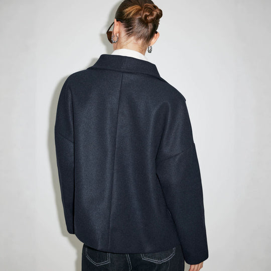 Damen Modischer Oversize-Blazer Nord Taschen
