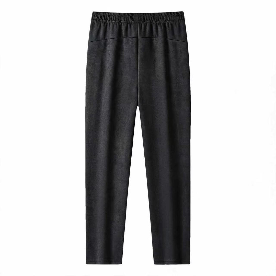 Herren Slim-Fit Jogginghose mit Gummibund, Kordelzug und Reißverschlusstaschen Nord Taschen