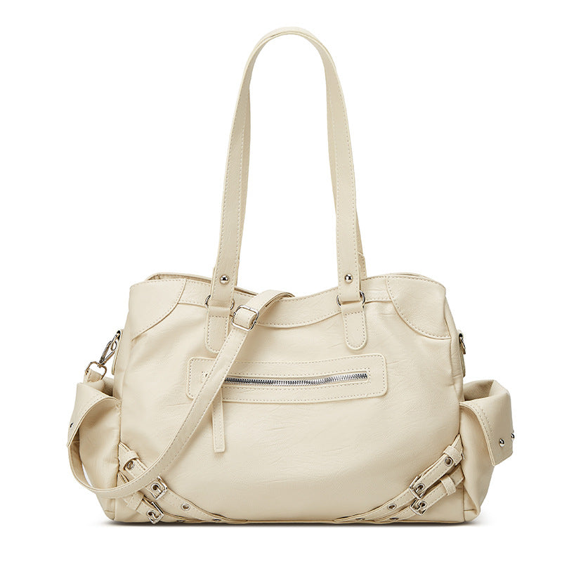 Damen Hobo-Handtasche mit strapazierfähigem Kunstleder und multifunktionalen Fächern Nord Taschen