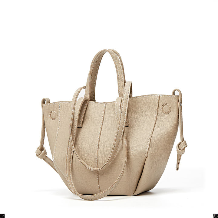 Damen Henkeltasche mit elegantem Faltendesign und praktischen Tragegriffen Nord Taschen