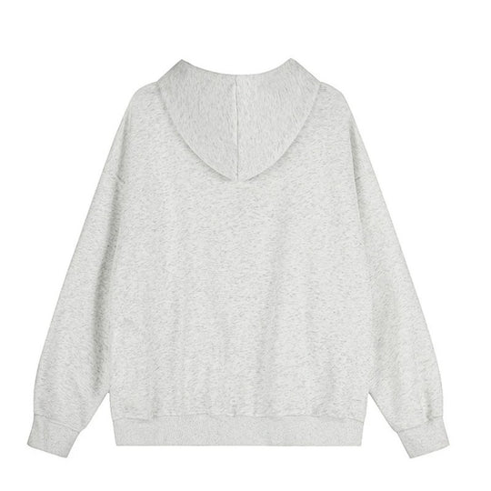 Damen Kapuzen‑Sweatjacke im Oversize‑Used‑Look mit Nietverzierung und durchgehendem Reißverschluss Nord Taschen