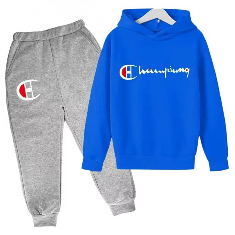 Unisex Kapuzenpullover mit Jogginghose Freizeitset Nord Taschen