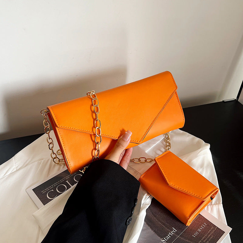 Damen elegante Clutch mit abnehmbarem Kartenetui Nord Taschen