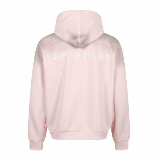 Damen Zip-Hoodie mit gesticktem Einhorn-Motiv und Musikpatch Nord Taschen