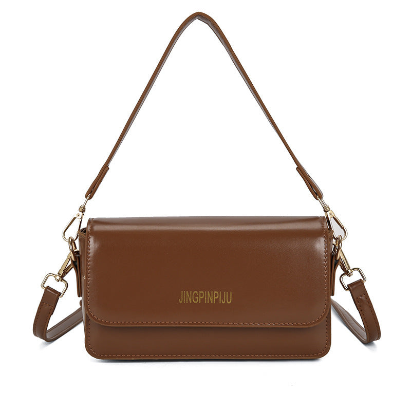 Damen Umhängetasche mit hochwertigem Kunstleder und elegantem Klappenverschluss Nord Taschen