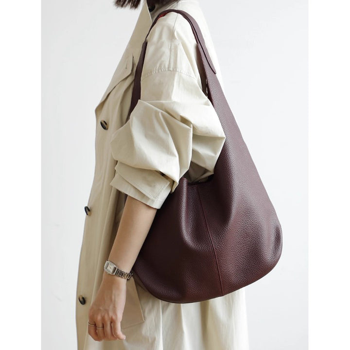 Damen Hobo-Tasche aus hochwertigem Kunstleder mit geschmeidiger Form Nord Taschen