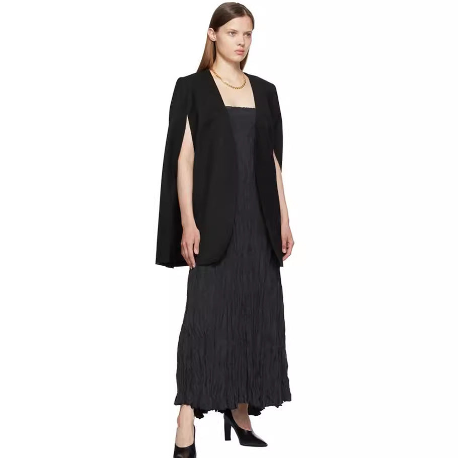 Damen Cape-Blazer mit offenem Fall und seitlichen Arm-Schlitzen Nord Taschen