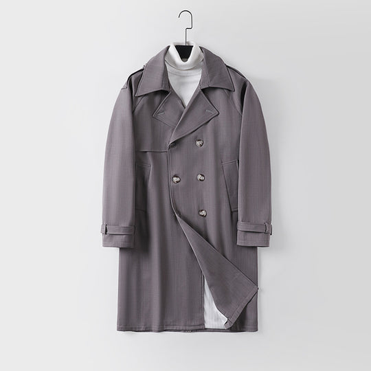 Herren Langmantel Nord Taschen