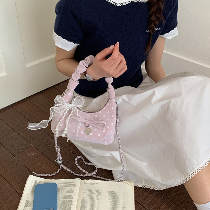 Damen Mini-Handtasche mit dekorativen Akzenten Nord Taschen