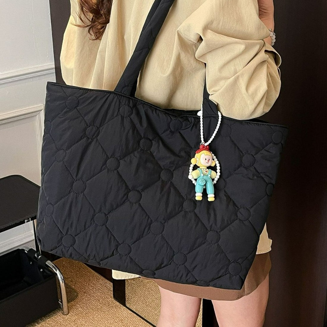 Damen Kunstleder Einkaufstasche Nord Taschen