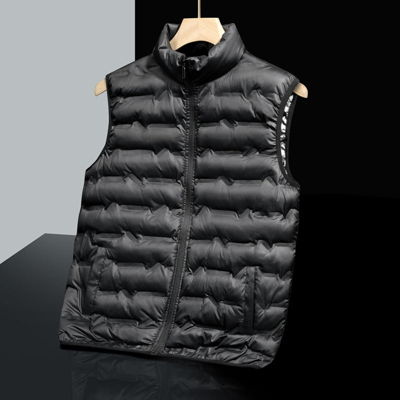 Herren Thermo-Steppweste mit reflektierendem Innenfutter und Stehkragen Nord Taschen
