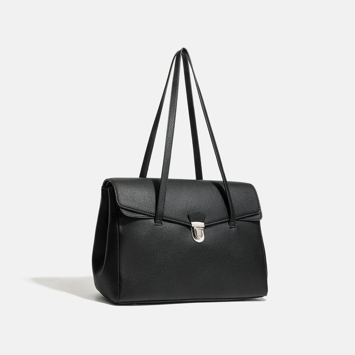 Damen elegante Handtasche mit strukturiertem Material Nord Taschen