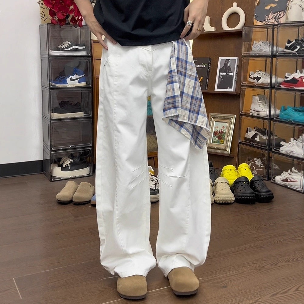 Damen Weitgeschnittene Cargo-Hose Nord Taschen
