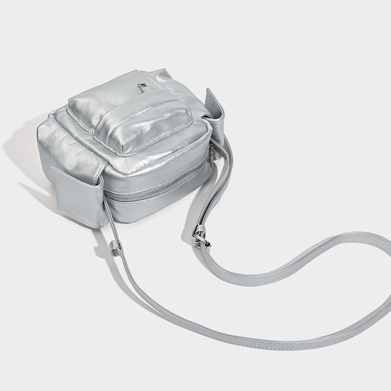 Damen praktische Crossbody-Tasche mit verstellbarem Riemen und mehreren Fächern Nord Taschen