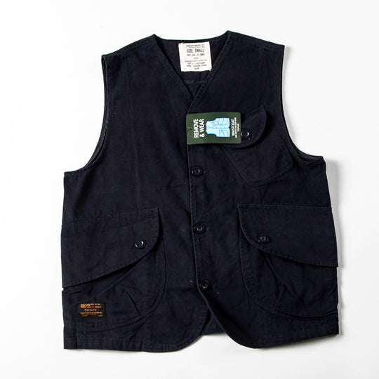 Herren Utility‑Weste mit mehreren Pattentaschen aus robustem Canvas Nord Taschen